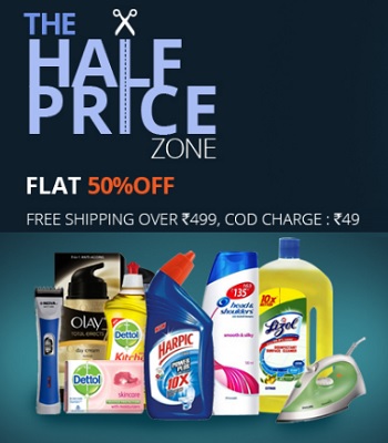 India Desire : Zotezo Half Price Sale : Get Flat 50% Off On All Products